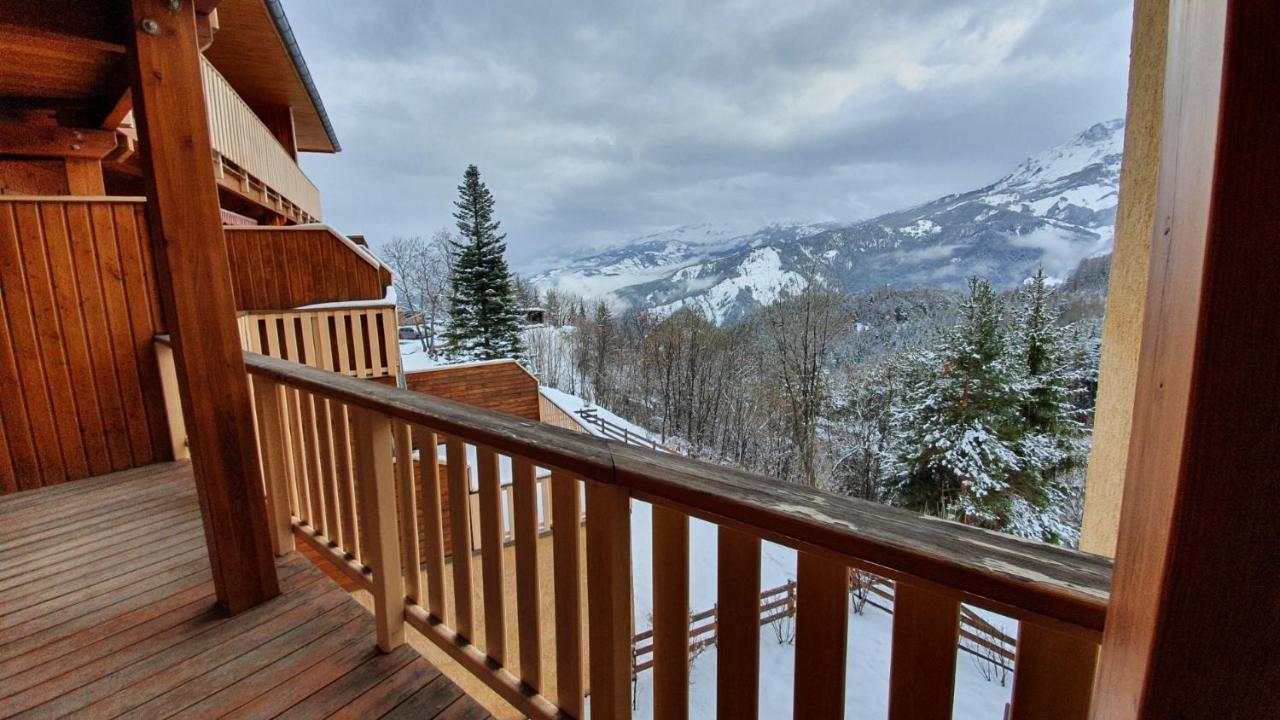 Appartement Neuf Avec Terrasse Sur Praloup 1600 Uvernet-Fours エクステリア 写真
